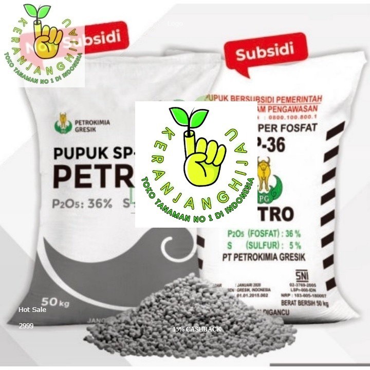 Pupuk SP 36 Repack 500Gr Penyubur dan Pembenah Tanah (Non Subsidi) BEST QUALITY