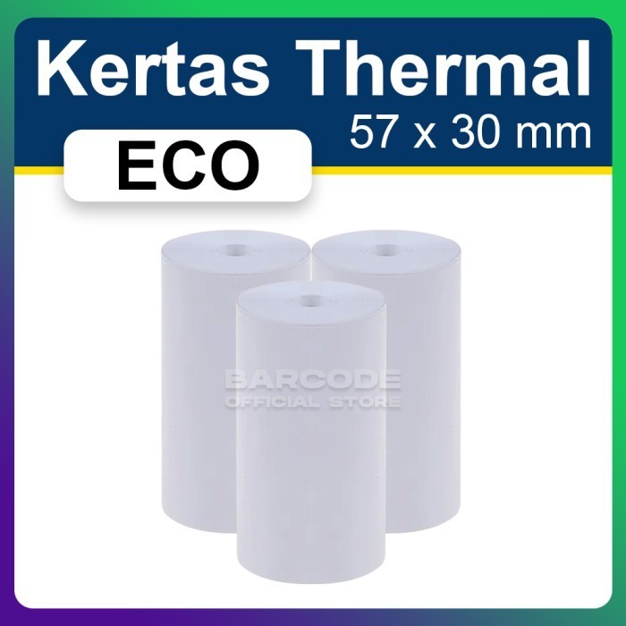 

KERTAS PRINTER BLUETOOTH 57 X 40 - THERMAL MOBILE PRINTER 57X40 OTANI - Codeshop 57x30 -TMA56