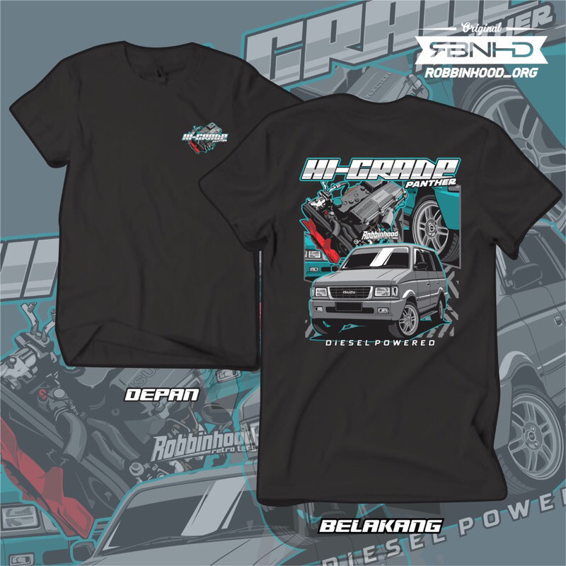 Kaos Panther Kotak Panther Hi Grade