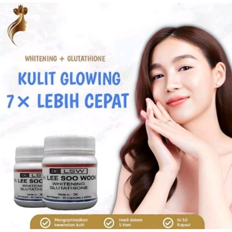 DR. LSW  Pemutih Wajah Whitening Glutathione Asli 100% Original