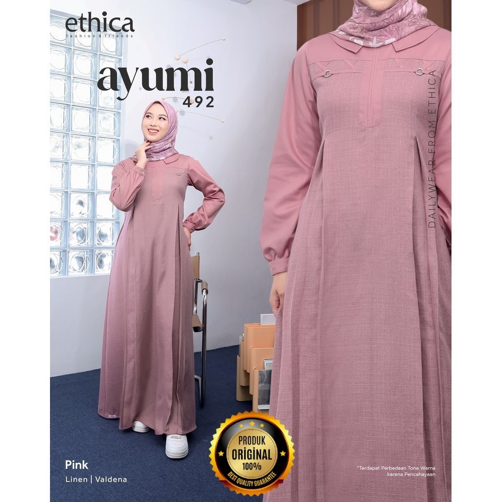 Thanaya Collection - Gamis Dewasa Ayumi 492 By Ethica