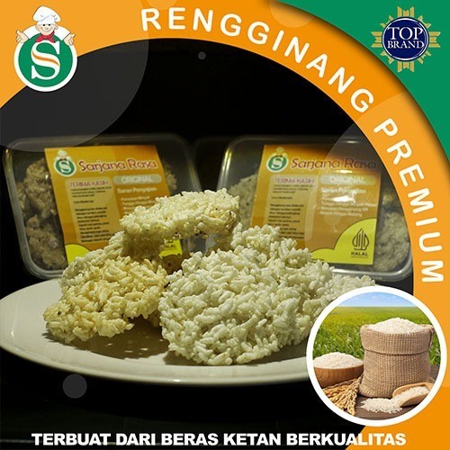 

Camilan Kering Rengginang Mentah SR Premium 3 Rasa Siap Goreng Dijamin Mekar Free Box Microwave