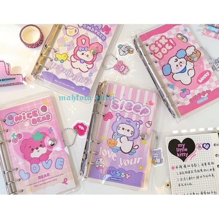 

LKM473 Notebook Buku Tulis Spiral Motif Lucu Buku Tulis Catatan Isi 80 - 01