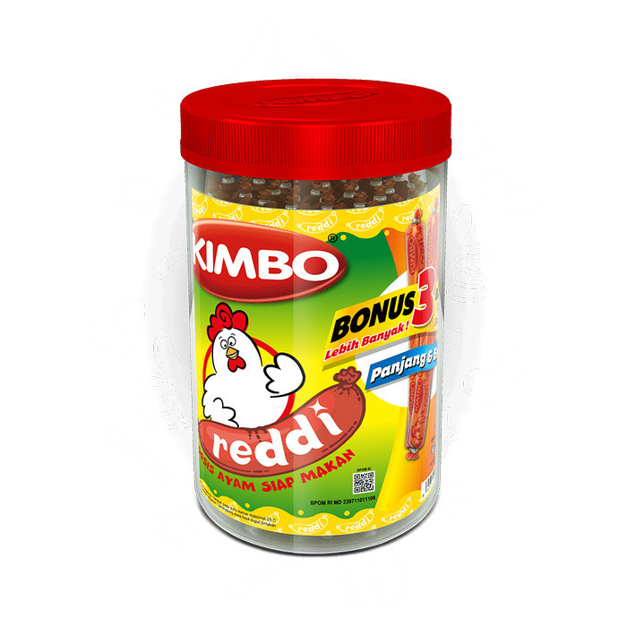 

Kimbo Sosis Ayam Toples Isi 24pcs Cemilan Murah dan Enak