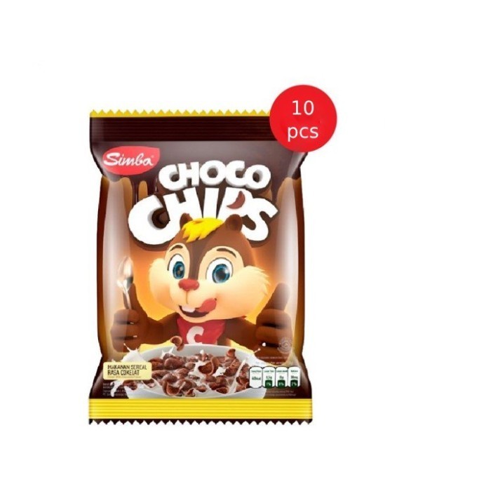 

Simba Choco Chips Sereal Cokelat New 24g Isi 10pcs Cemilan Murah dan Enak