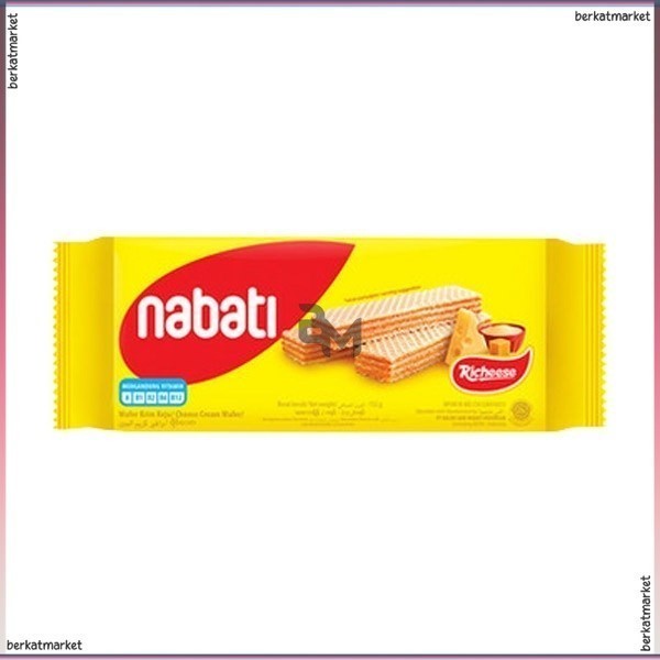 

NABATI RICHEESE WAFER KRIM KEJU 122 GR