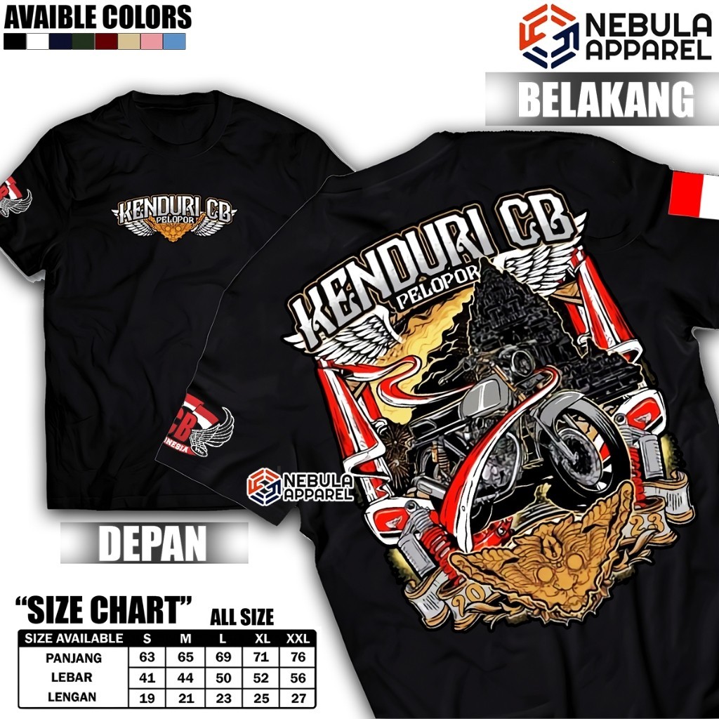 KAOS ACARA KENDURI CB PELOPOR ORIGINAL