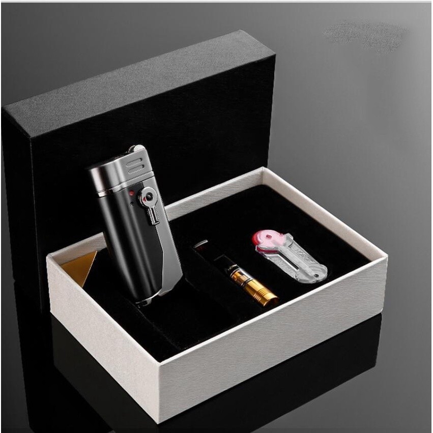 AF.Shop2 Korek Api Bara Jobon Set Pipa Plus Batu Korek ZB A01 Free Warna Random