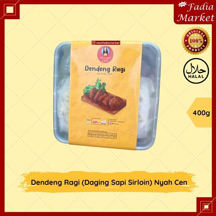 

Dendeng Ragi (Daging Sapi Sirloin) Nyah Cen [Frozen] 400g