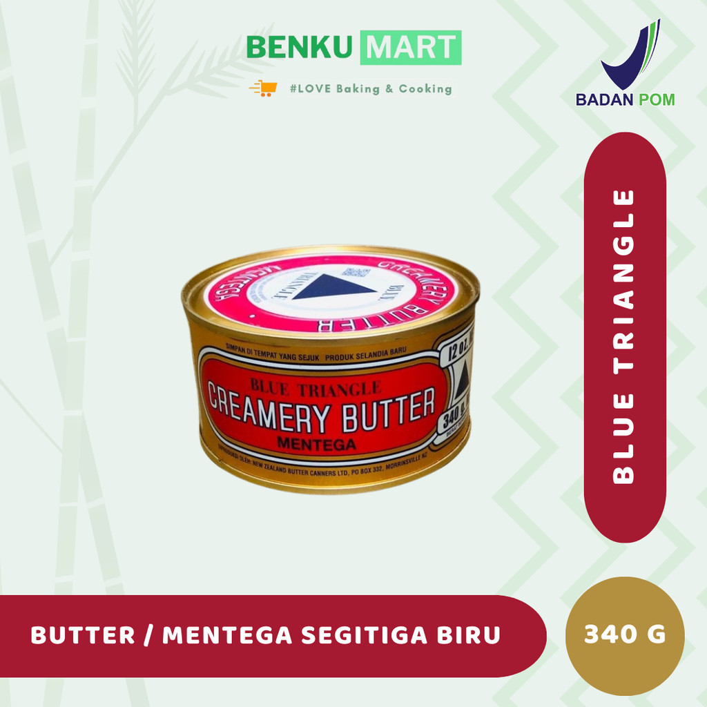 

Triangle Butter Mentega Segitiga Biru 340 gr | Triangle Blue