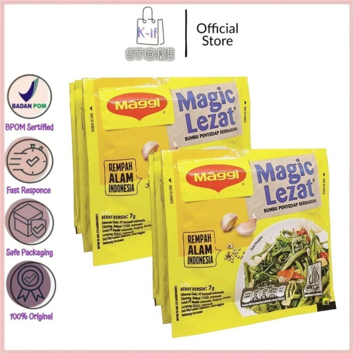 

[K-ifstore] Magic Bumbu Kaldu Serbaguna Renceng Isi 12 Sachet
