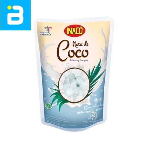 

Inaco Nata De Coco Rasa Vanilla 360G