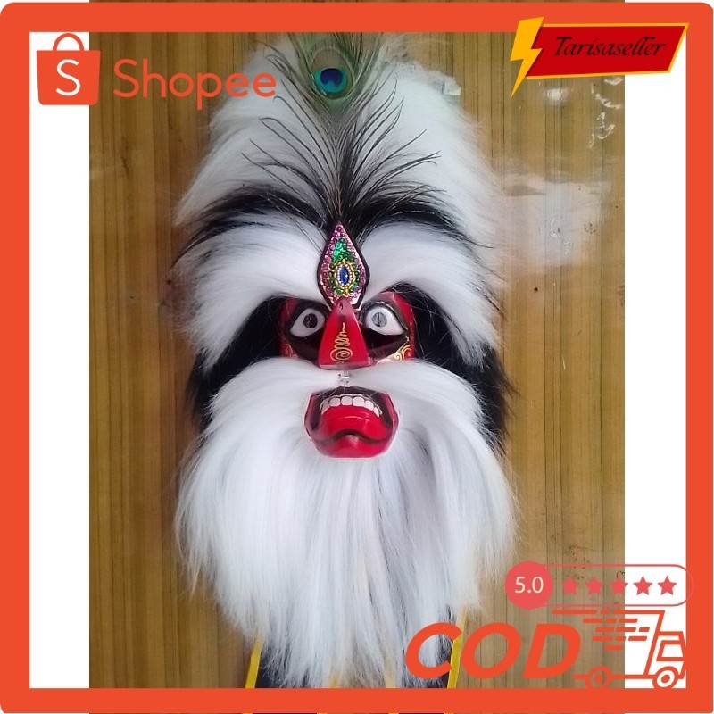 topeng ganong pakem/ganongan pakem/bujang ganong termurah TSS