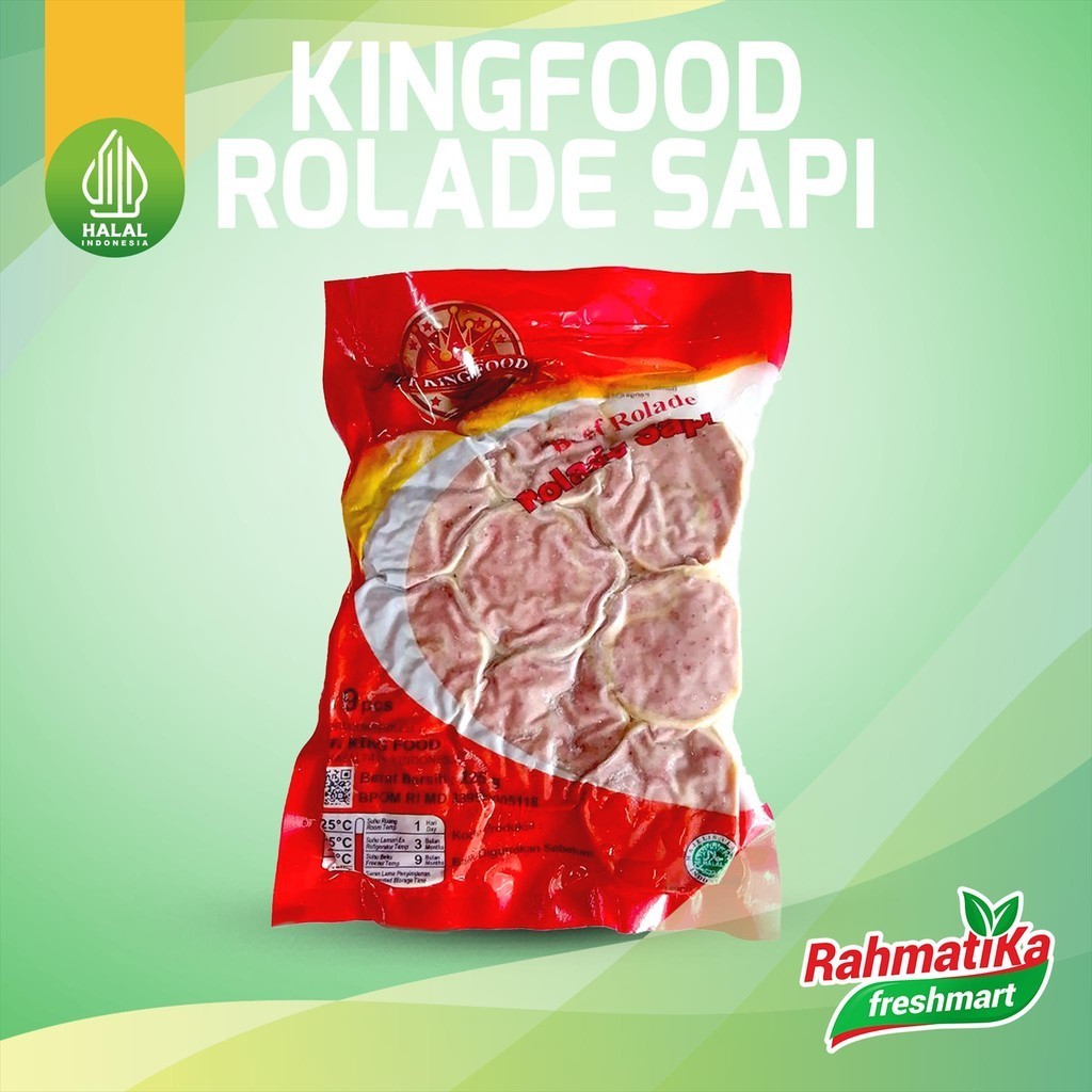 

KINGFOOD Rolade Sapi Ekonomis / Rolade Beef Ekonomis 225 gr