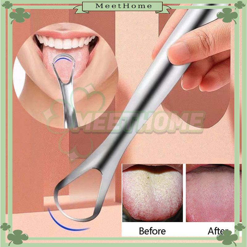 Sikat Pembersih Lidah/Tongue Cleaner/Scraper Tongue/Tongue Oral Scraper Cleaner