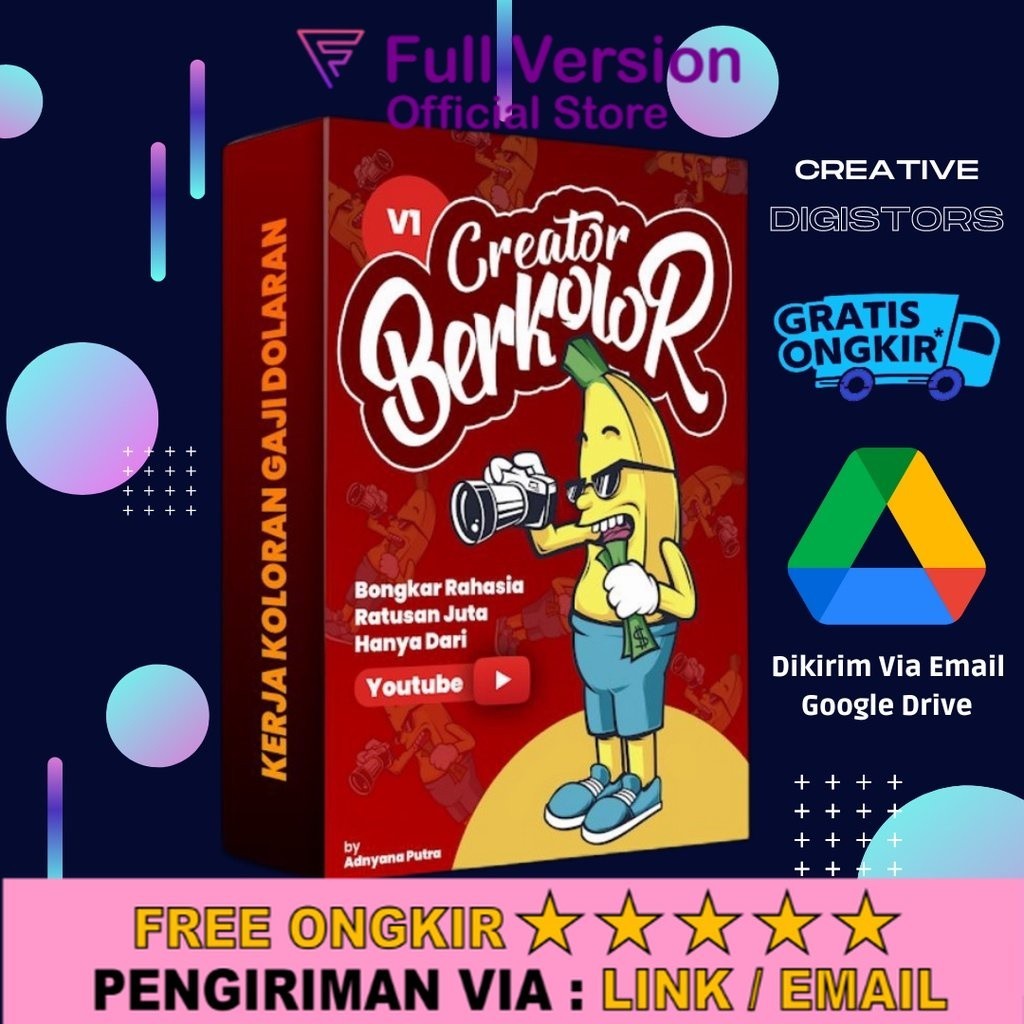 SUPER LENGKAP CREATOR BERKOLOR NGEYOUTUBE MONITIZE