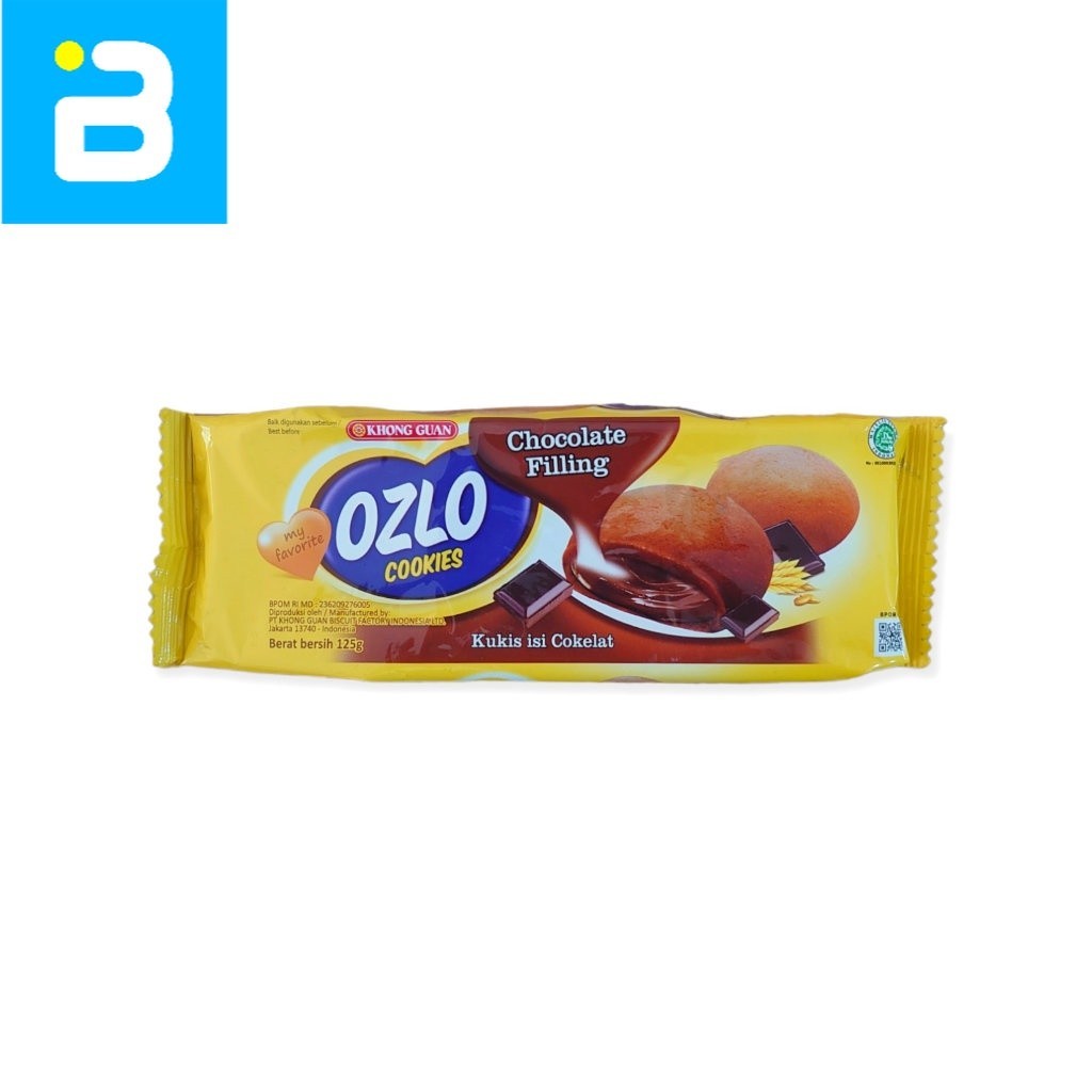 

Khong Guan Ozlo Cookies Chocolate Filling 125 G