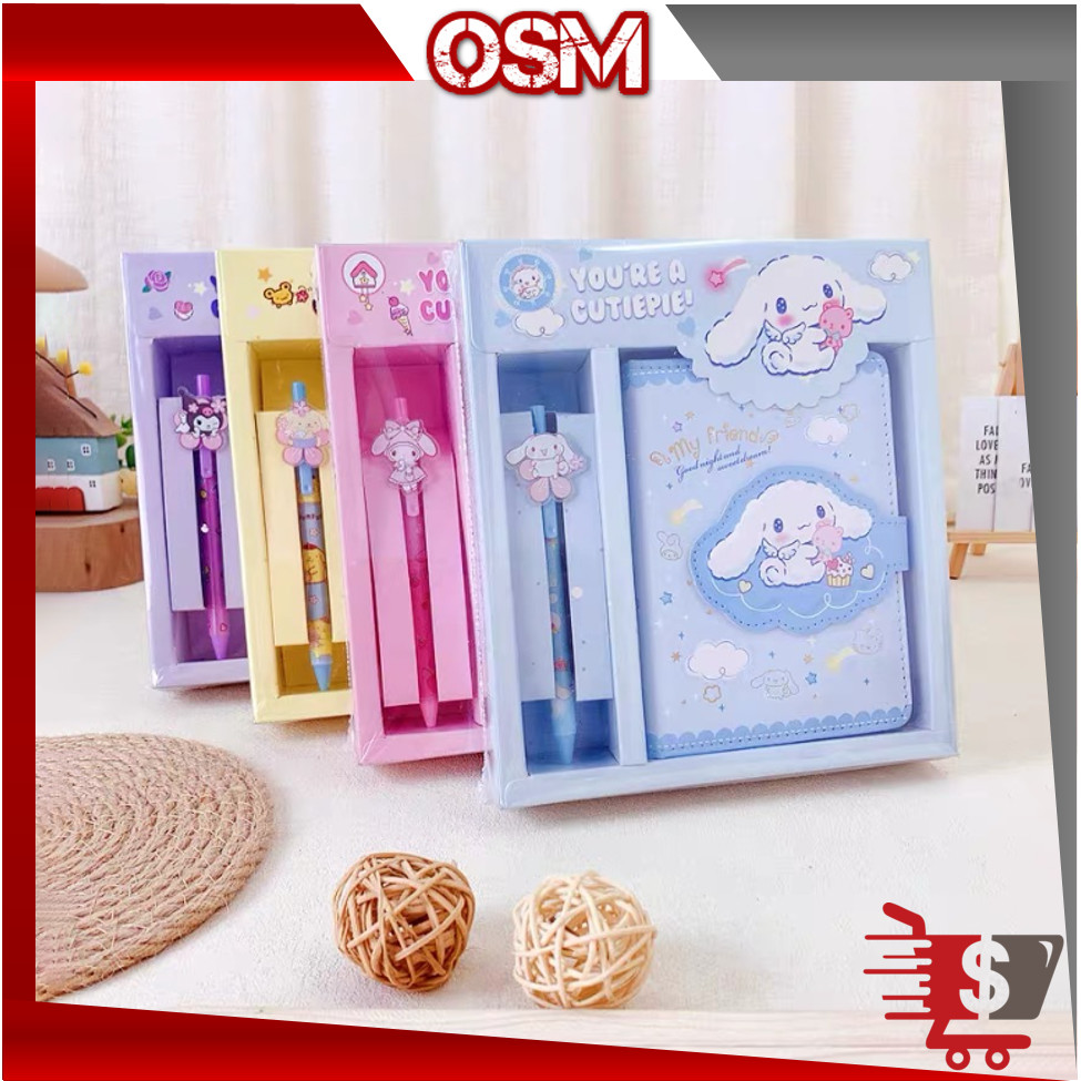 

OSM - S6314 Buku Tulis Magnet 2 in 1 / Buku Memo Cute Anak Sekolah