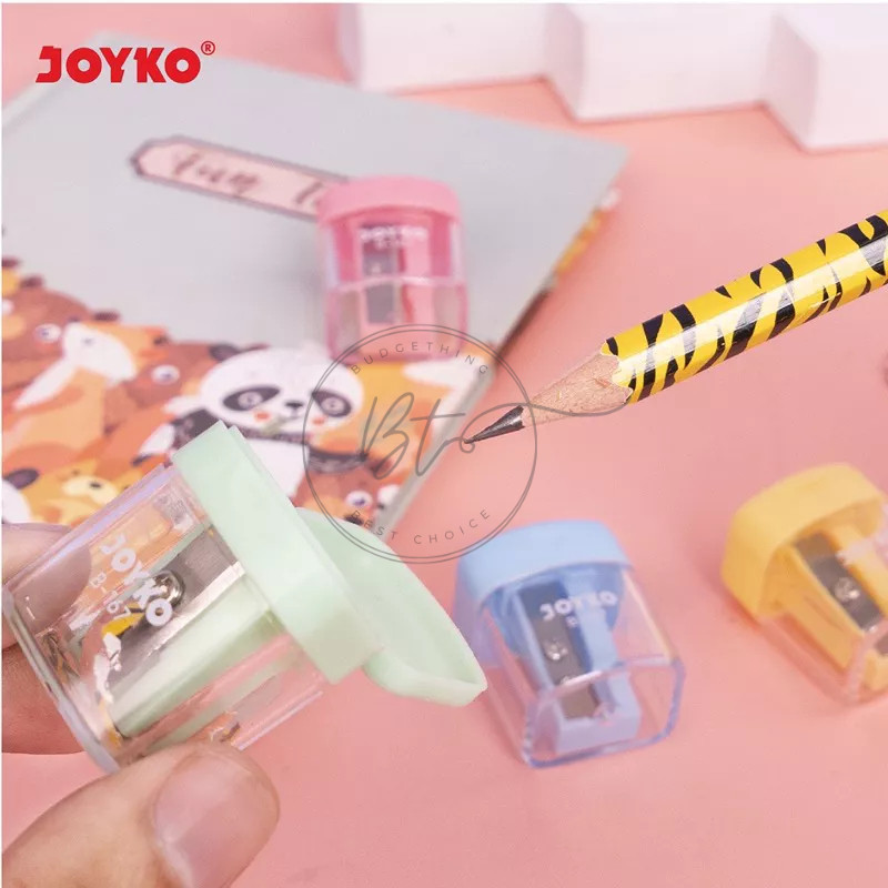 

Journamm.id Rautan Serutan Sharpener Joyko B-167 Pastel Color