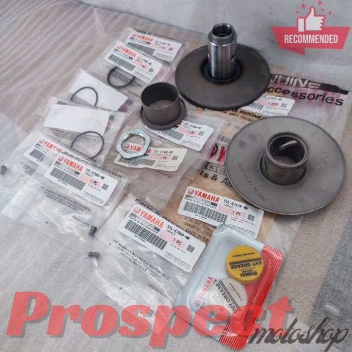 1 SET PULLY ASSY BELAKANG MIO SPORTY SMILE ORIGINAL ORI YAMAHA