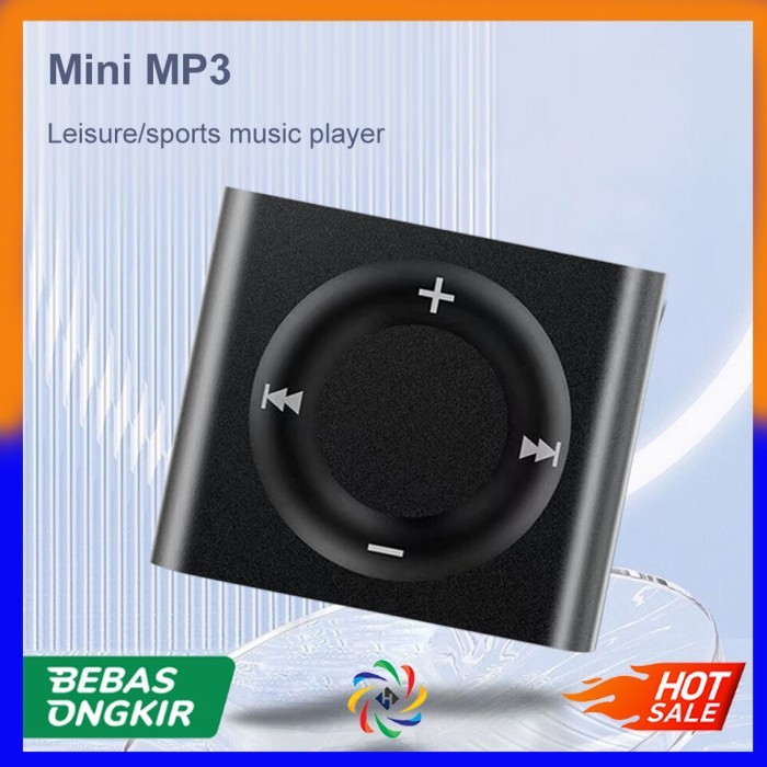 Mini MP3 Player Walkman MicroSD HiFi Speaker