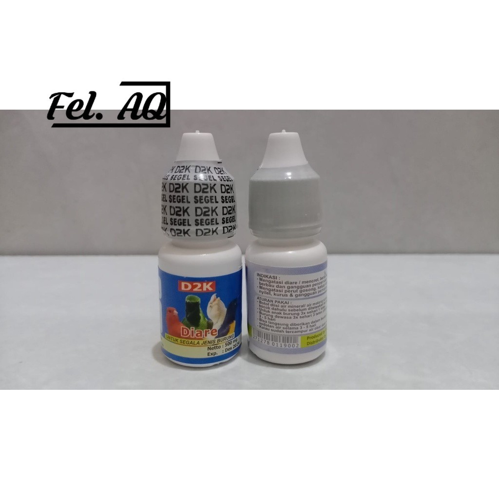 DIARE D2K OBAT BURUNG SAKIT DIARE MENCRET BEST SELLER MURAH BERKUALITAS