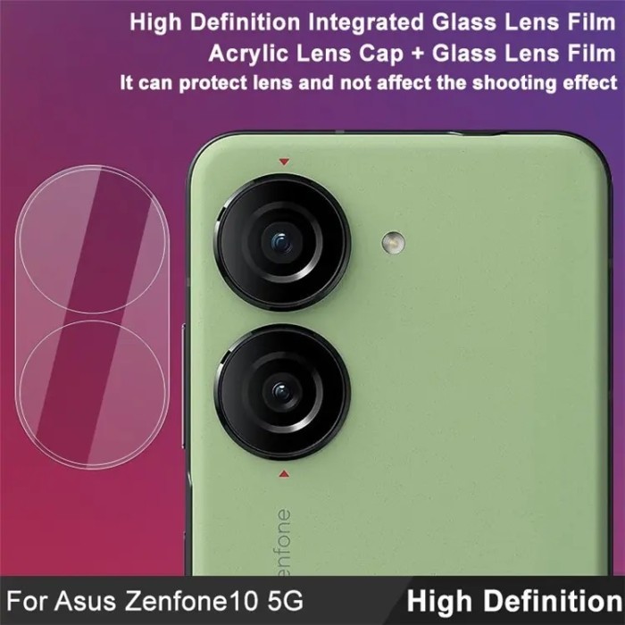 ASUS ZENFONE 10 / ZENFONE 9 IMPROVED PREMIUM CAMERA PROTECTOR CLEAR CAMERA 3D ROUND FRAME NEW
