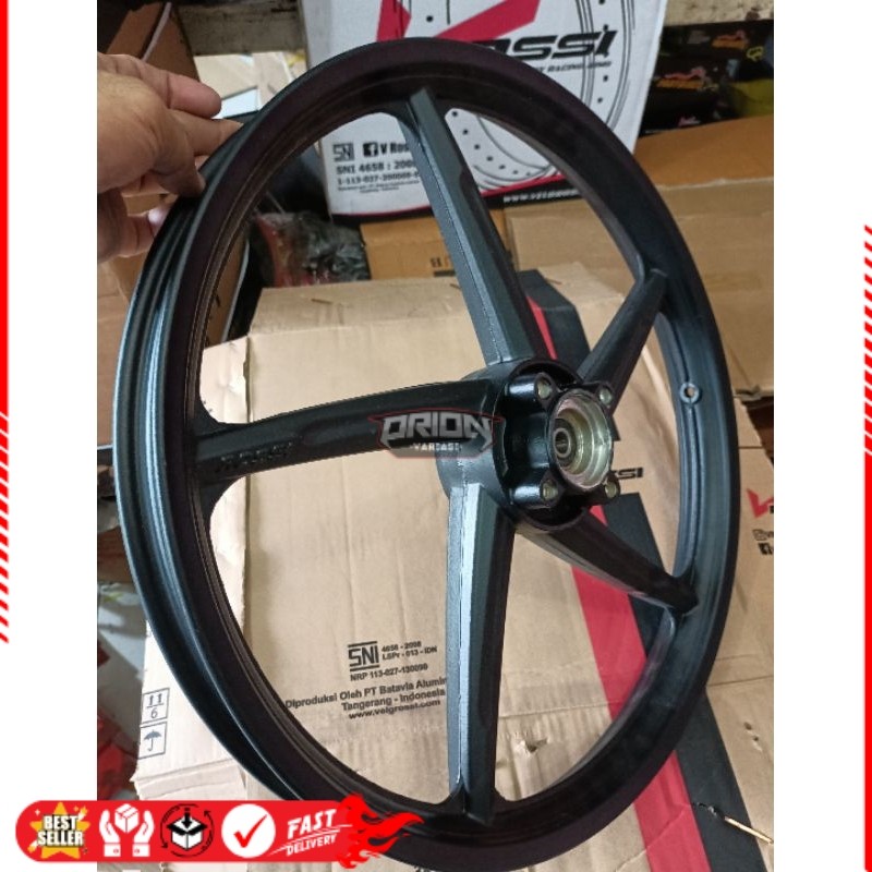 RODA VELG RACING DEPAN MOTOR HONDA REVO ABSOLUTE/BALDE/RING 17 X140 VROSSI ORIGINAL