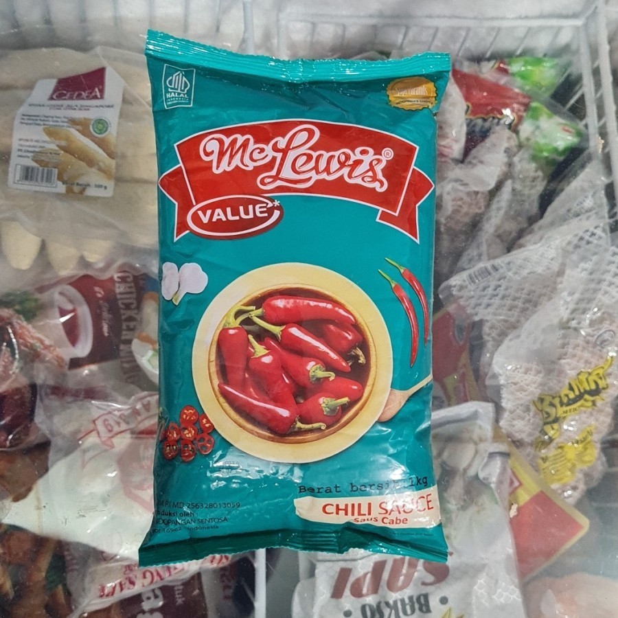 

Saus Sambal Mc Lewis 1 kg