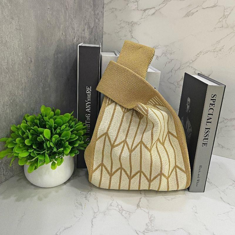 Tote Bag Premium Berkualitas import korean Tote Bag Wanita Cantik tote bag wanita lucu bahan rajut