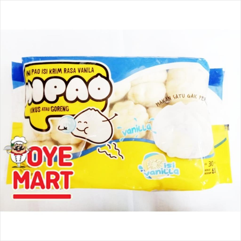 

MIPAO MINIPAO RASA VANILLA 520GR ISI 30