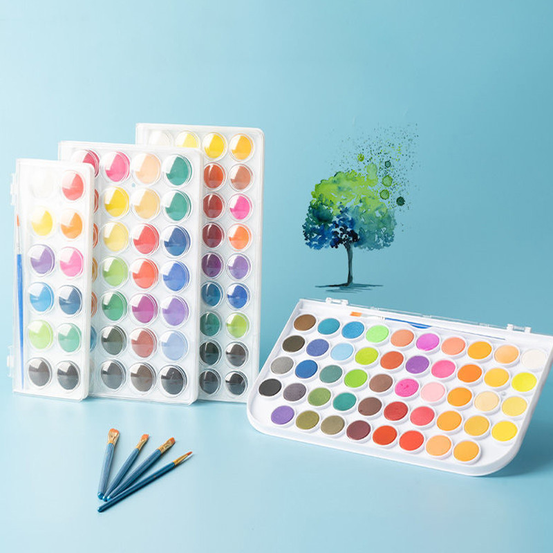 

[GROSIR ATK] CAT AIR WATERCOLOR PAINTING SET ISI 12 DAN 21 WARNA DENGAN WARNA VIBRANT DAN NON-TOXIC