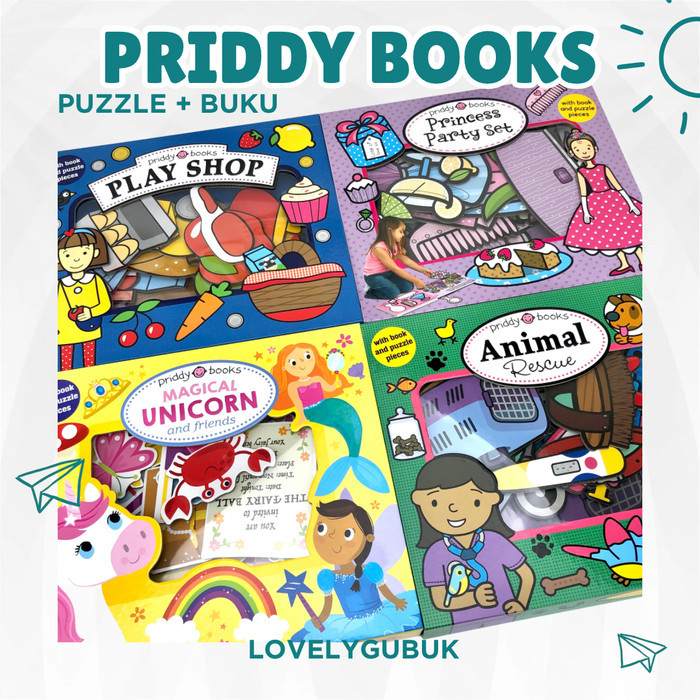 [LOGU] Buku Priddy Books Let's Pretend Board Book