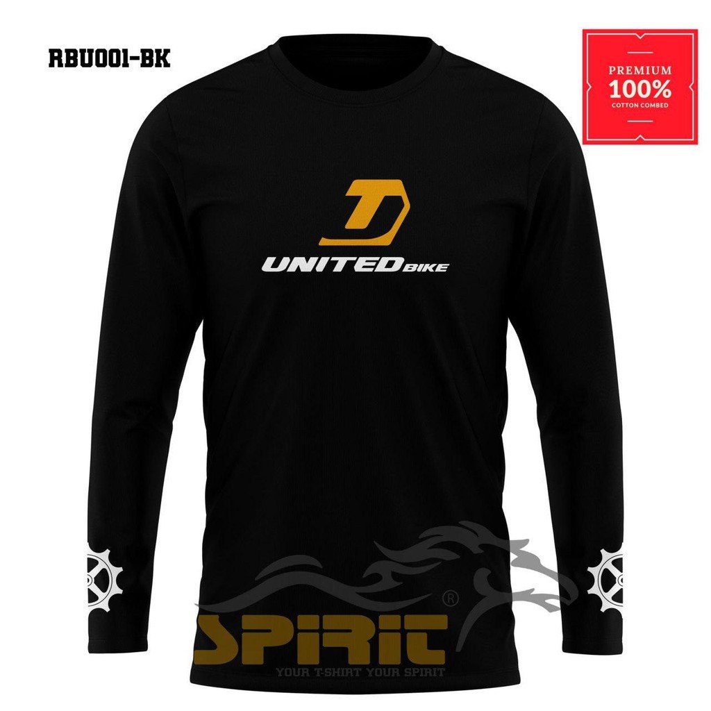 Kaos Sepeda United bike sepeda gunung Polygon MTB Big Size Lengan Panjang _PLAYMORESHOP