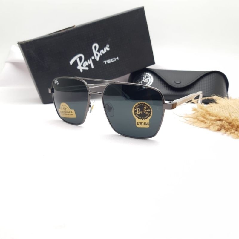 NEW RAY BAN 5668 KACAMATA FASHION ORIGINAL PRIA WANITA ELEGAN LENSA KACA ASLI FRAME TITANIUM METAL U