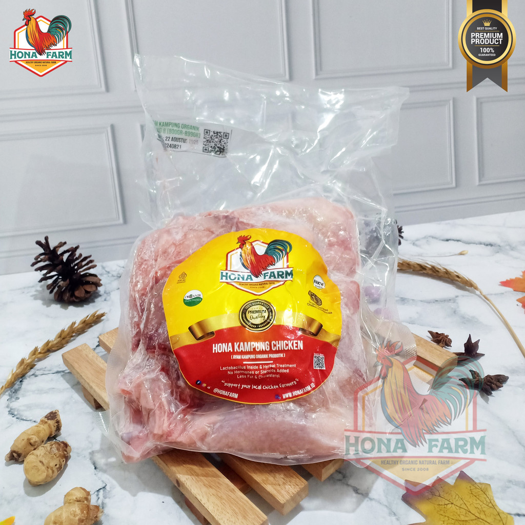 

Ayam Kampung Organik Parting 4 Frozen 0.8 - 0.9gr - Sehat Segar