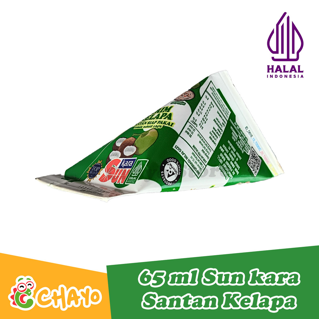 

Sun Kara Santan Kelapa 65 ml Krim Santan Kelapa Siap Pakai Halal