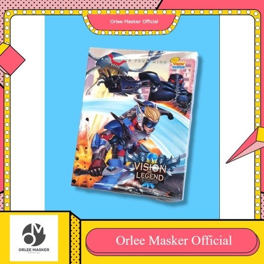 

BUKU TULIS GARIS vision 38 hlm. 1 pak (isi 10 buku) termurah original