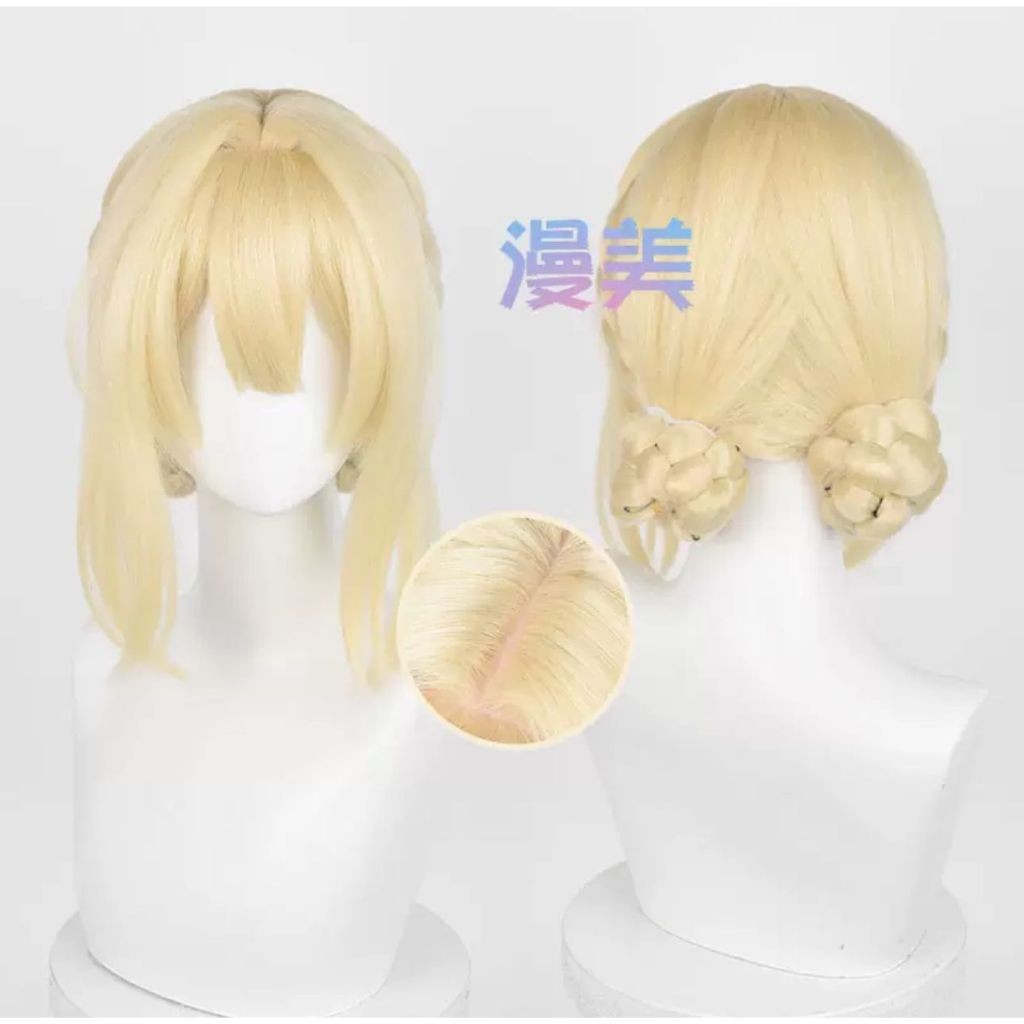 WAIFUKU - PO Wig Cosplay Wig Violet Evergarden Asli Brand Manmèi Womanmei Ywailisi Alice