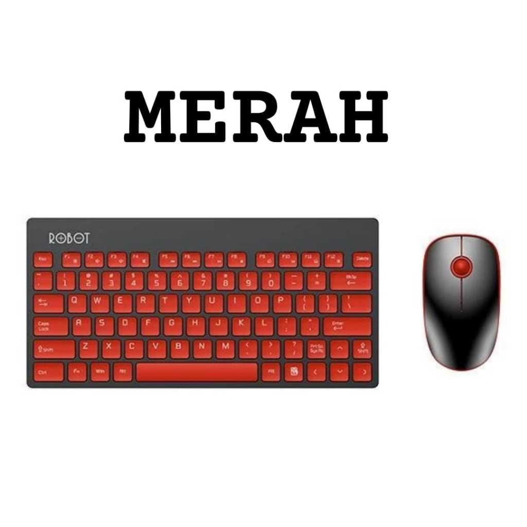 (Takin) Keyboard Mouse Wireless Robot KM3000 Bluetooth Receiver USB