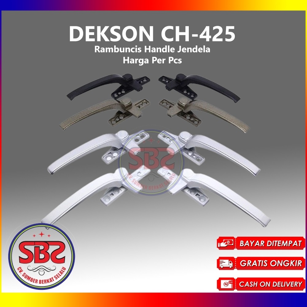 DEKSON Rambuncis Handle jendela - RAM BUNCIS - RAMBUNCIS - Dekson CH425 - Rambuncis Jendela Handle J