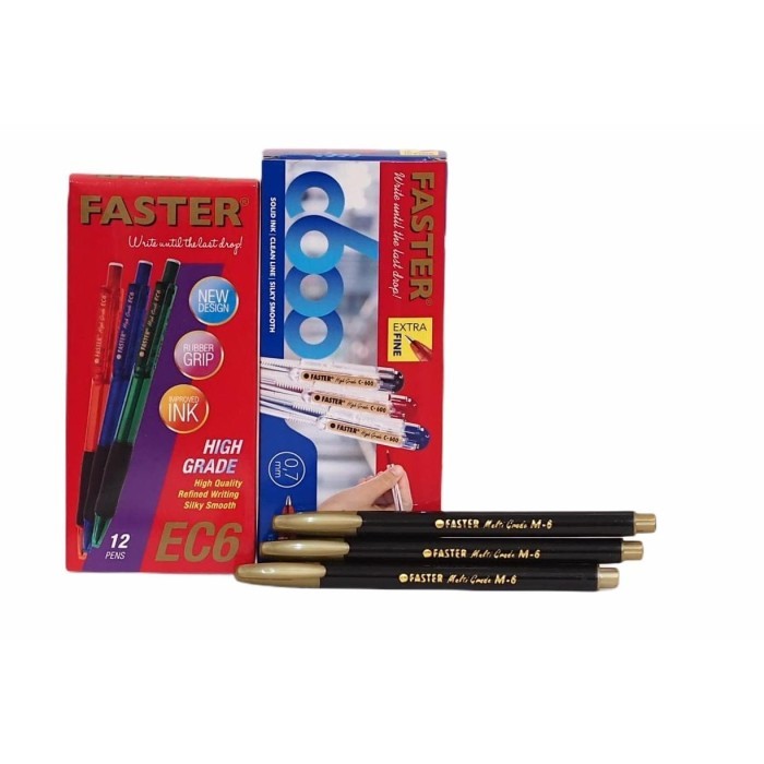 

[Terbaru] Faster Bundling -Faster EC6 +Faster C600(black)+3pcs M6 black