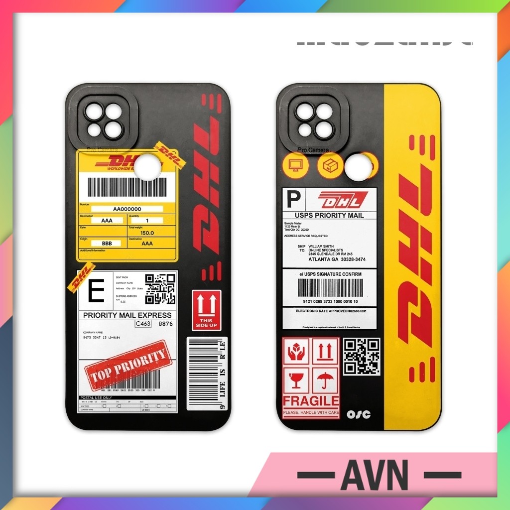Casing Softcase Xiaomi Redmi 10a 9c 10c  Motif Aeshtetik Case Model Dhl Keren Dengan Pelindung Kamer