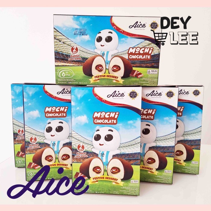 

AICE Mochi Coklat Ice Cream Festive Dessert isi 6 pcs Bandung