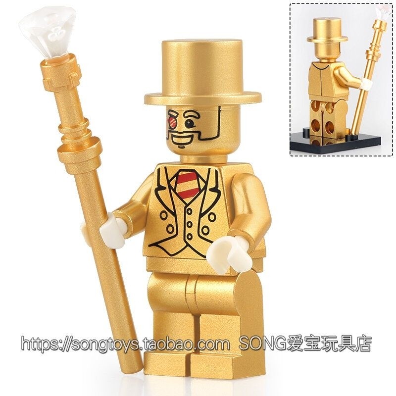 Lego Mr Gold Hero Marvel Spiderman Task Master Ronin - Juney