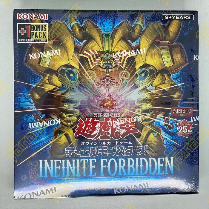 Sealed Booster Box YuGiOh AE Infinite Forbidden INFO