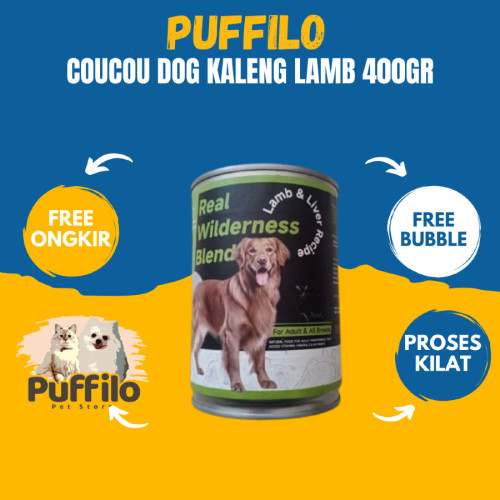 

COUCOU DOG KALENG LAMB 400GR