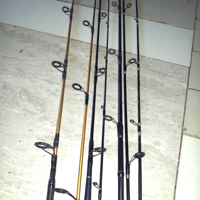 ujung joran carbon sutet ring fuji - tidak fuji, 150cm 20-30lbs