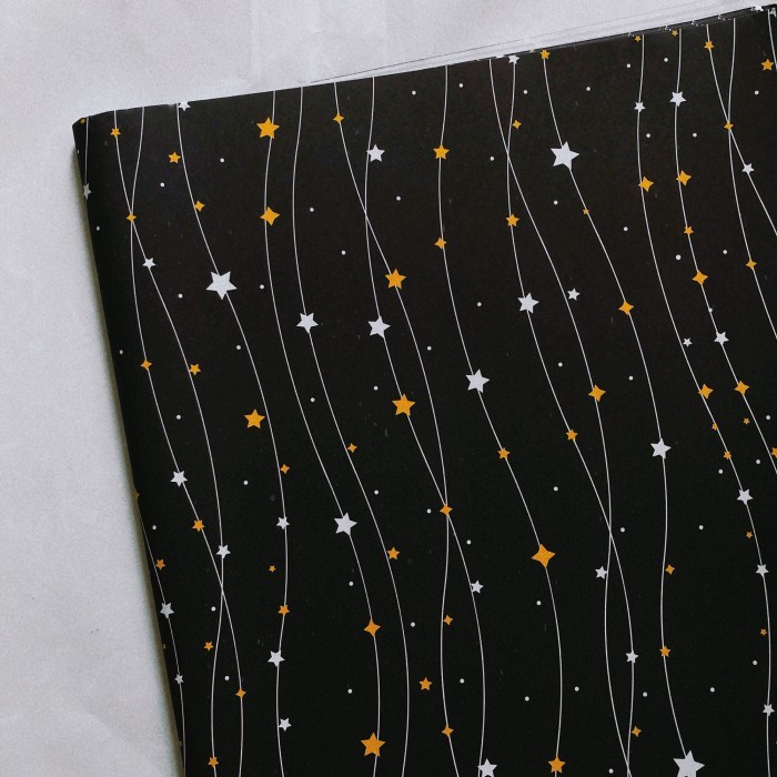 

Kertas kado Little starry sky peel