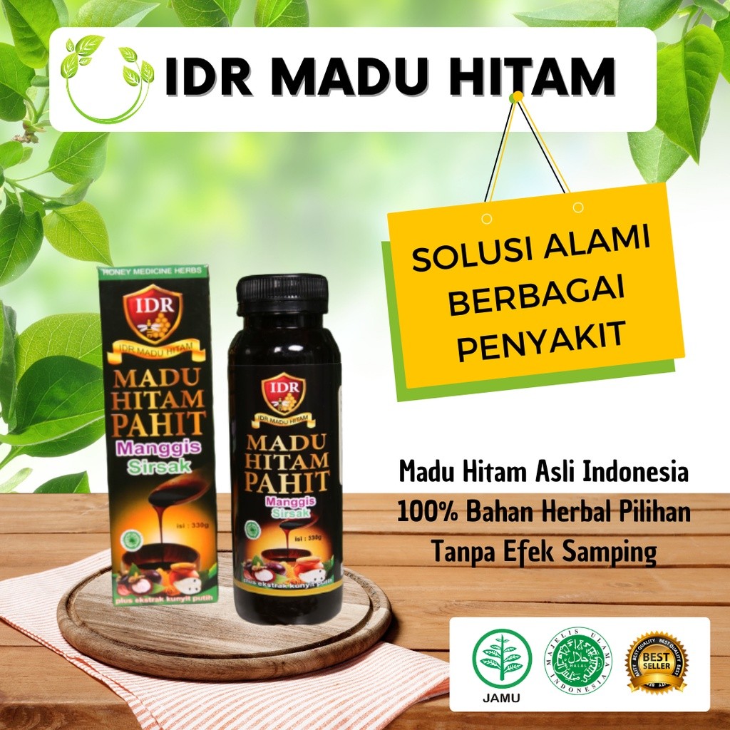 

IDR Madu Hitam Obat Herbal Mengatasi Berbagai Penyakit